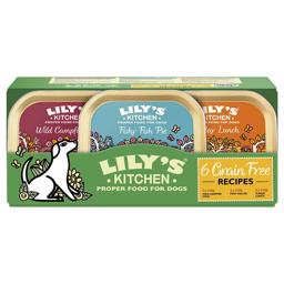 Lily's Kitchen Blöthundsfoder Spannmålsfria recept 6 x 150g